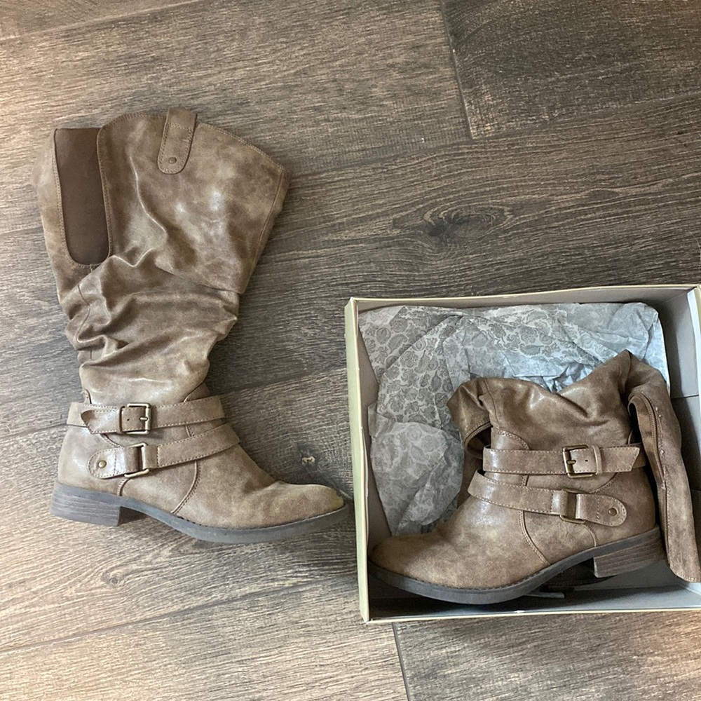 Lime Light calf boots